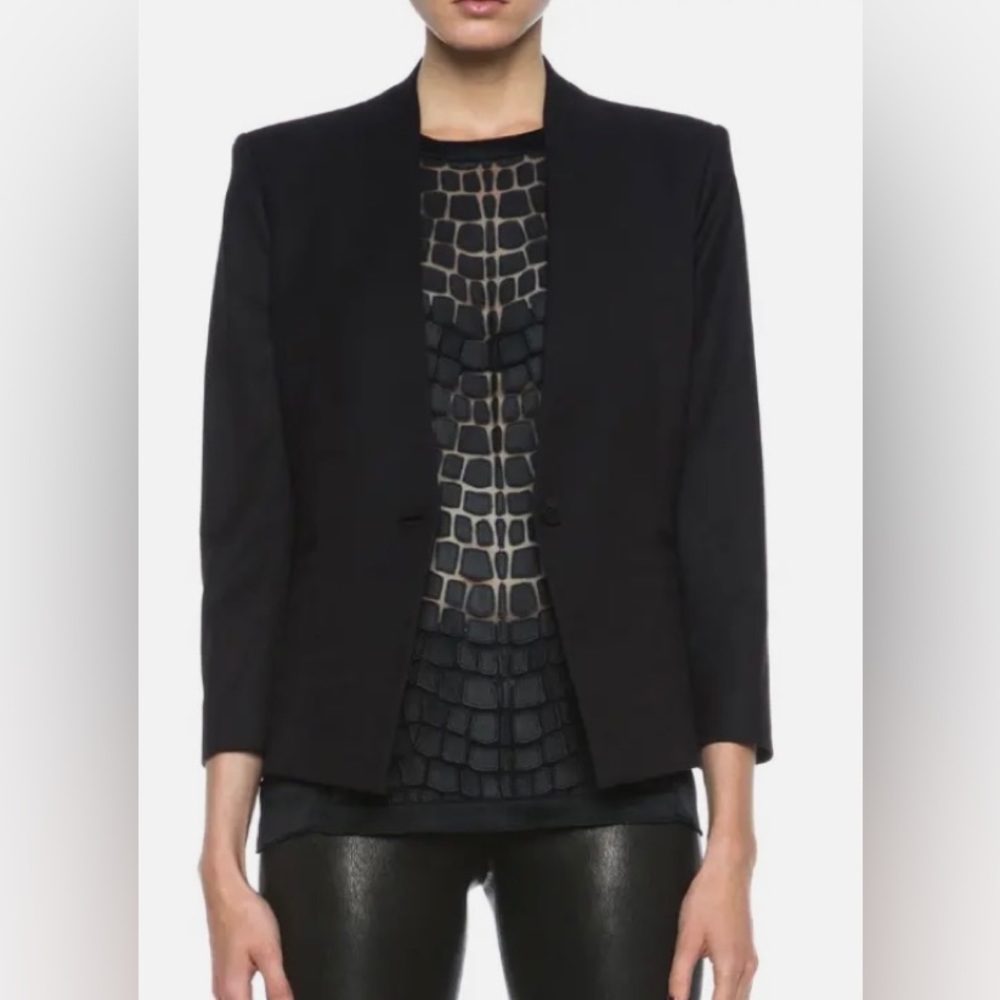 Helmut Lang 3/4 Sleeve Length Blazer